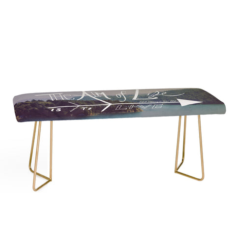 Leah Flores The Aim Of Life Bench
