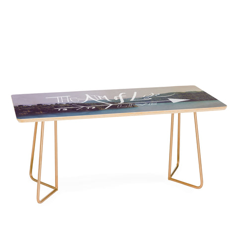 Leah Flores The Aim Of Life Coffee Table