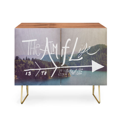 Leah Flores The Aim Of Life Credenza
