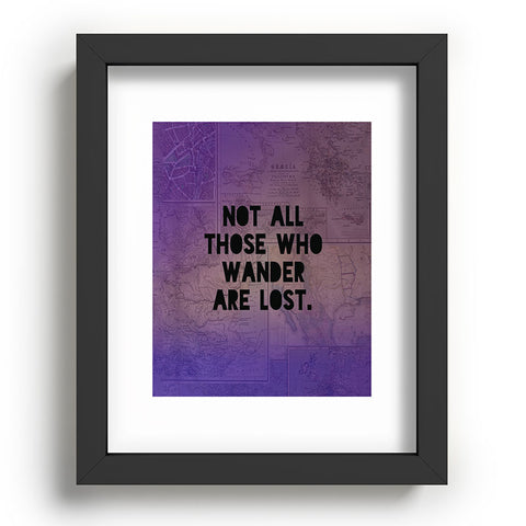 Leah Flores Those Who Wander Recessed Framing Rectangle