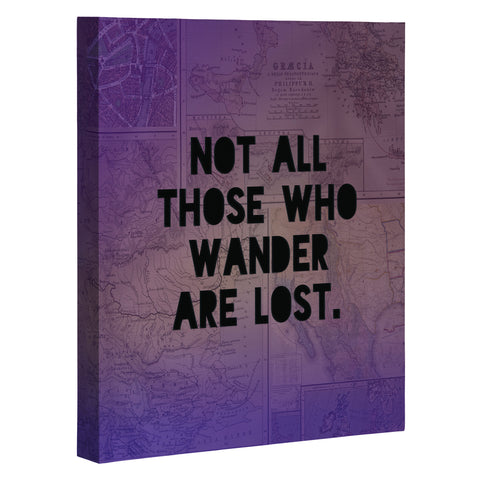 Leah Flores Those Who Wander Art Canvas