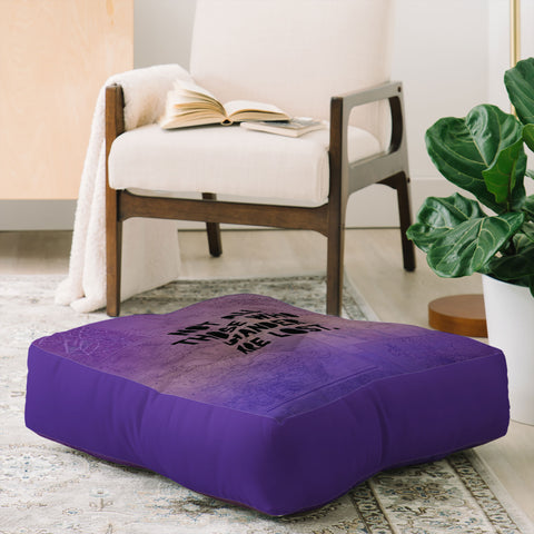 Leah Flores Those Who Wander Floor Pillow Square