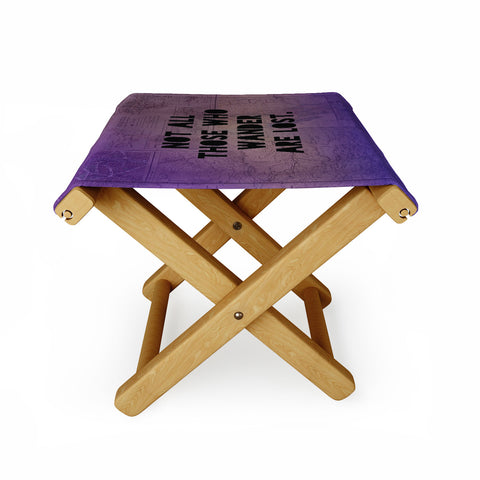 Leah Flores Those Who Wander Folding Stool