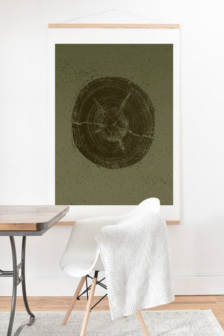 Leah Flores Timber Art Print And Hanger