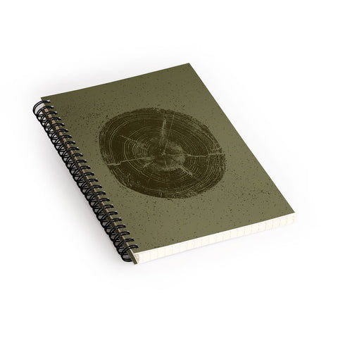 Leah Flores Timber Spiral Notebook