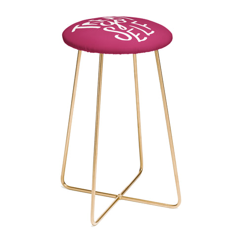 Leah Flores Treat Yo Self Counter Stool
