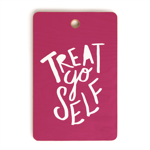 Leah Flores Treat Yo Self Cutting Board Rectangle