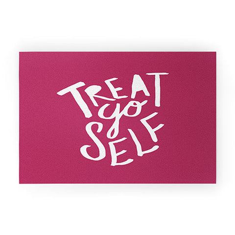 Leah Flores Treat Yo Self Welcome Mat