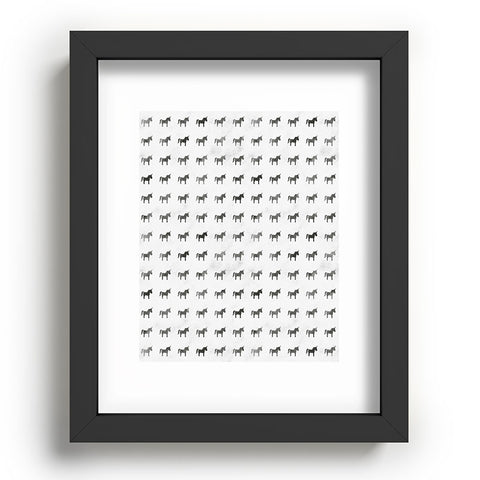 Leah Flores Unicorn Party Recessed Framing Rectangle