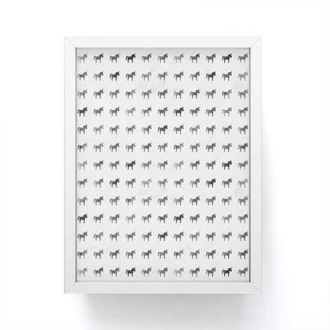 Leah Flores Unicorn Party Framed Mini Art Print