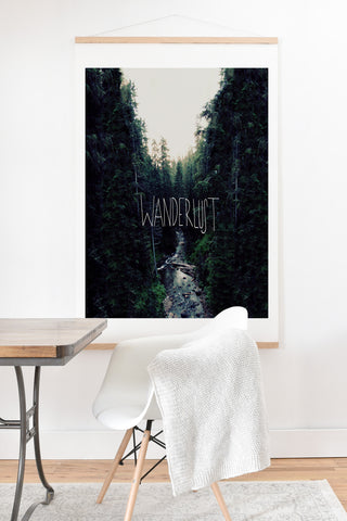 Leah Flores Wanderlust 1 Art Print And Hanger