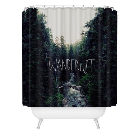 Leah Flores Wanderlust 1 Shower Curtain