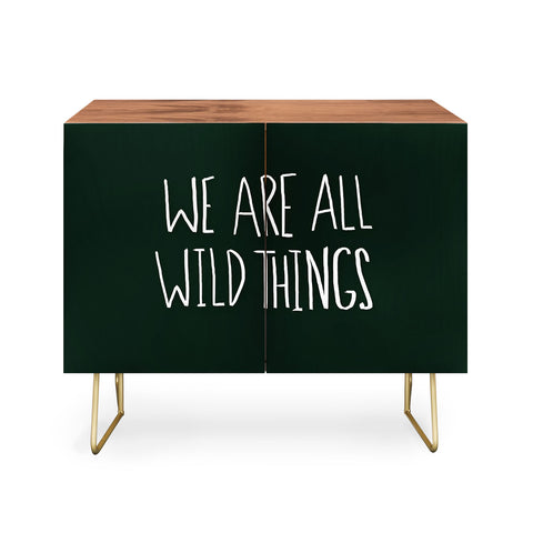 Leah Flores We Are All Wild Things Credenza