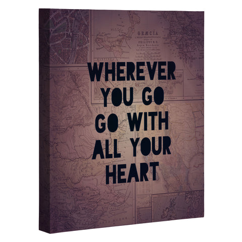 Leah Flores Wherever You Go Art Canvas