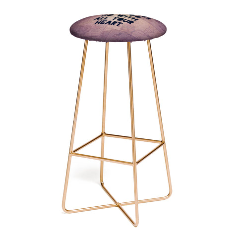 Leah Flores Wherever You Go Bar Stool