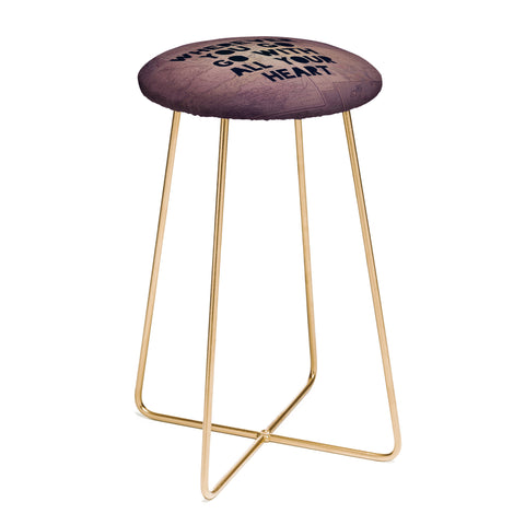 Leah Flores Wherever You Go Counter Stool