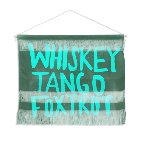 Leah Flores Whiskey Tango Foxtrot Wall Hanging Landscape