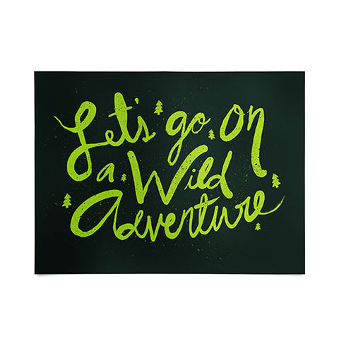 Leah Flores Wild Adventure Poster