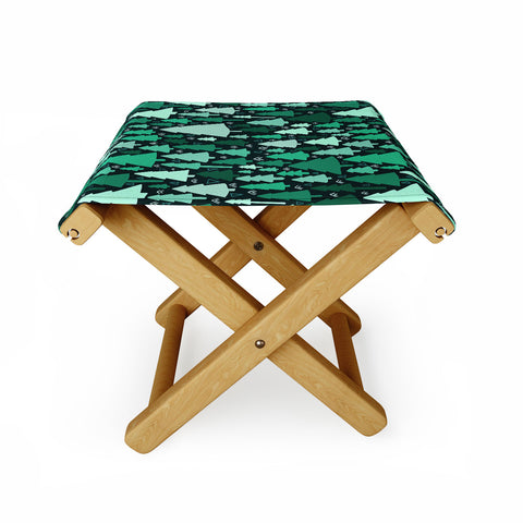 Leah Flores Wild and Woodsy Folding Stool