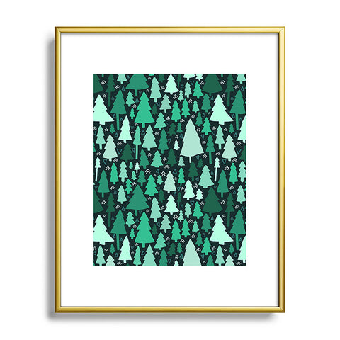 Leah Flores Wild and Woodsy Metal Framed Art Print