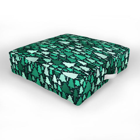 Leah Flores Wild and Woodsy Outdoor Floor Cushion