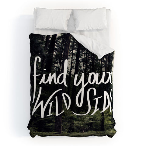 Leah Flores Wild Side Duvet Cover
