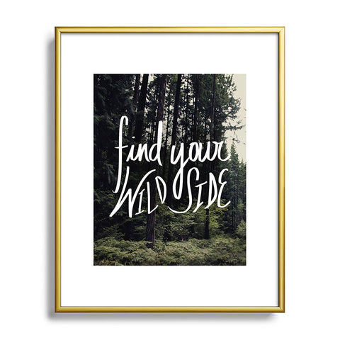 Leah Flores Wild Side Metal Framed Art Print