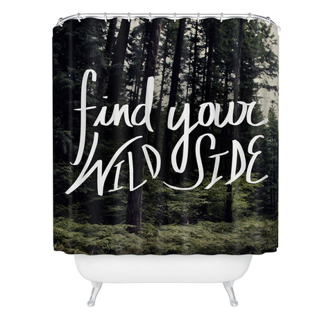 Leah Flores Wild Side Shower Curtain