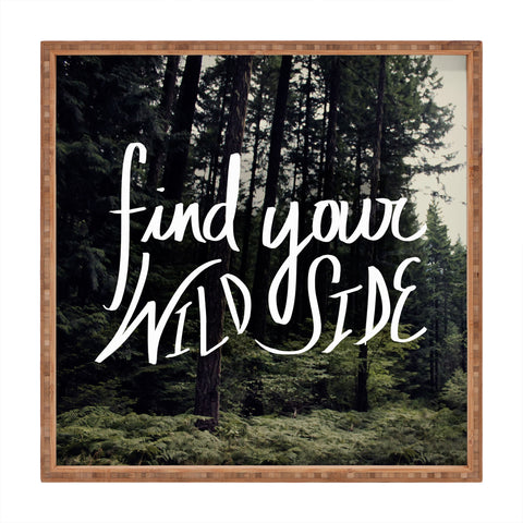 Leah Flores Wild Side Square Tray