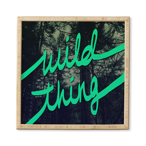 Leah Flores Wild Thing 1 Framed Wall Art