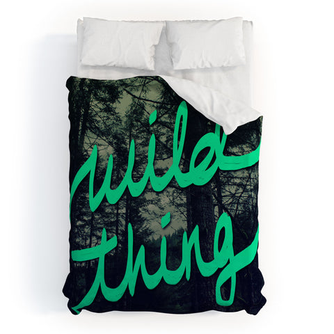 Leah Flores Wild Thing 1 Duvet Cover