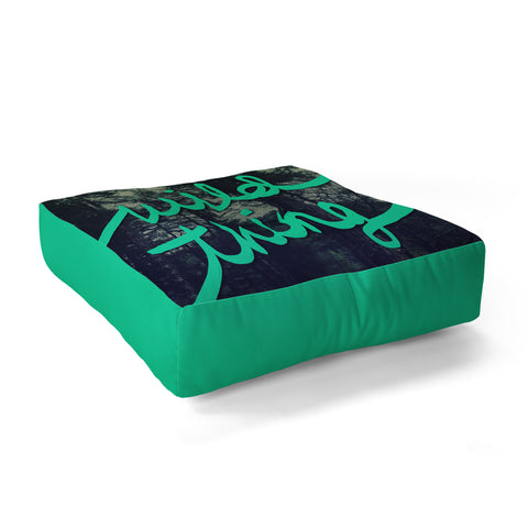 Leah Flores Wild Thing 1 Floor Pillow Square