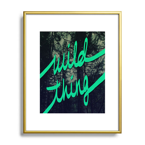 Leah Flores Wild Thing 1 Metal Framed Art Print