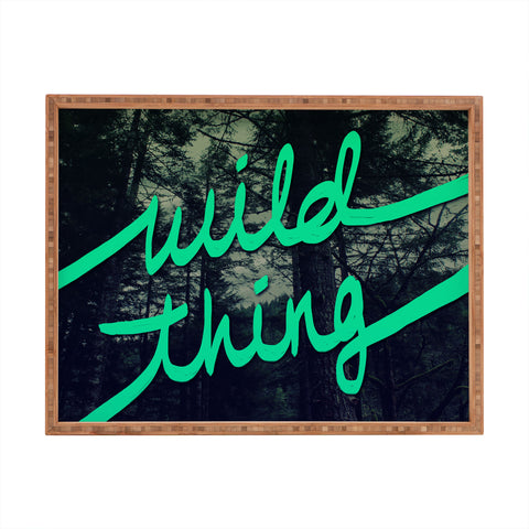 Leah Flores Wild Thing 1 Rectangular Tray