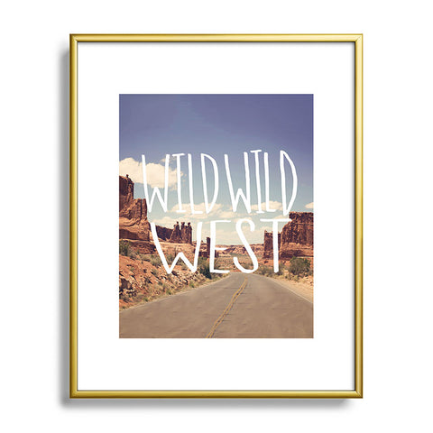 Leah Flores Wild Wild West Metal Framed Art Print