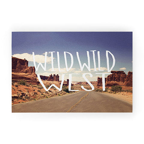 Leah Flores Wild Wild West Welcome Mat