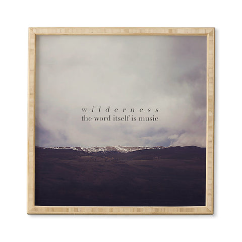 Leah Flores Wilderness Music Framed Wall Art