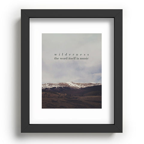 Leah Flores Wilderness Music Recessed Framing Rectangle