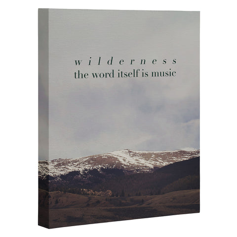 Leah Flores Wilderness Music Art Canvas