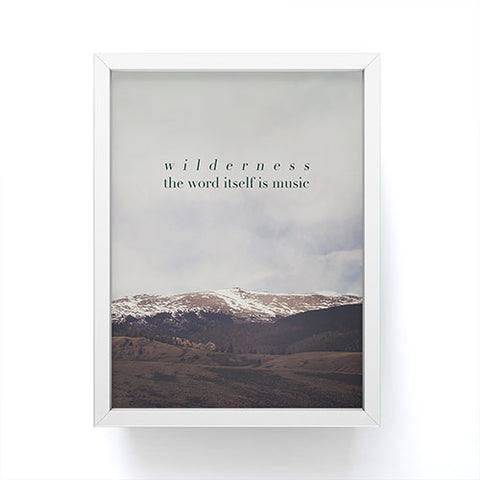 Leah Flores Wilderness Music Framed Mini Art Print