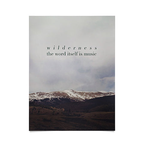 Leah Flores Wilderness Music Poster