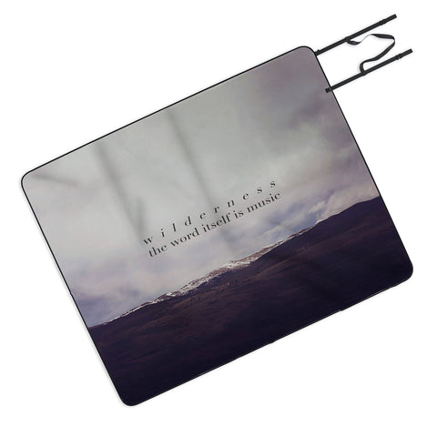 Leah Flores Wilderness Music Picnic Blanket