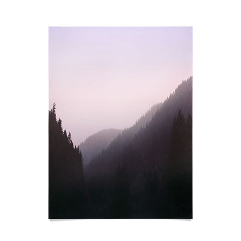 Leah Flores Wilderness x Pink Poster