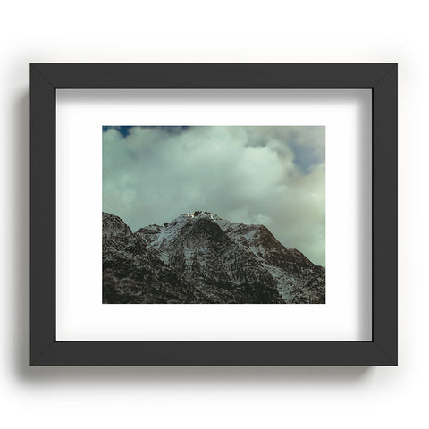 Leah Flores Winter in the Cascades Recessed Framing Rectangle