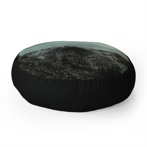 Leah Flores Winter in the Cascades Floor Pillow Round