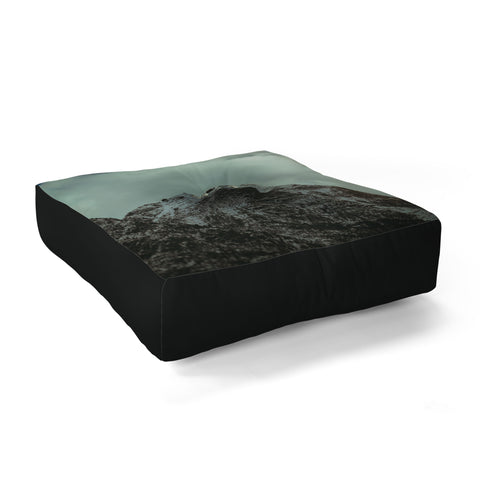 Leah Flores Winter in the Cascades Floor Pillow Square