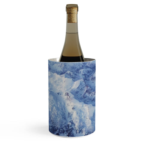 Leah Flores Winter Mountain Range Wine Chiller