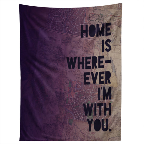 Leah Flores With You Tapestry