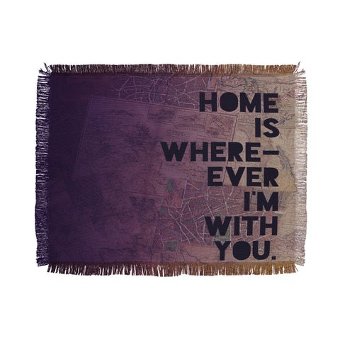 Leah Flores With You Throw Blanket