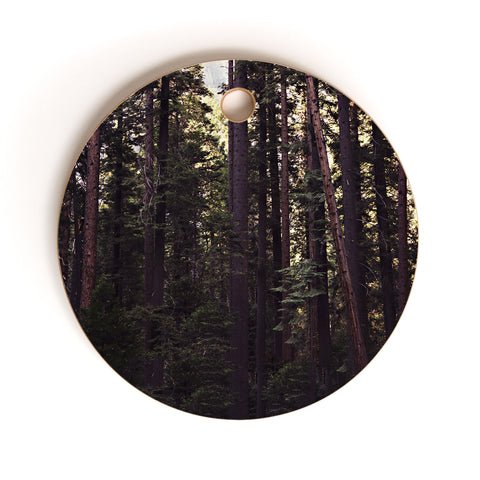 Leah Flores Woods Cutting Board Round